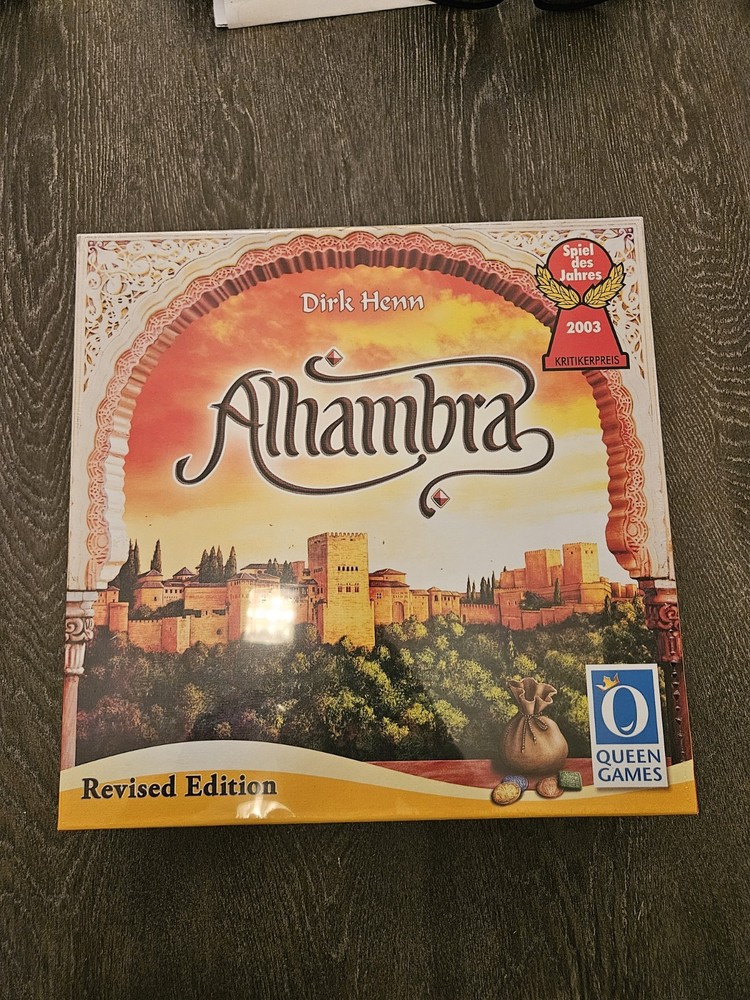 Queen Games Alhambra: Revised Edition Board Game – New, Sealed