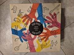 Vintage 1967 Milton Bradley Feeley Meeley Game #4770 Box Poor 23 Cards, 25 Objec