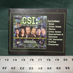 CSI The Crime Game Board Game 4 Stories Crime Scene Investigation Complete