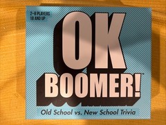 New/Sealed Pressman Toy OK Boomer: Old School Vs New School Trivia Game Goliath