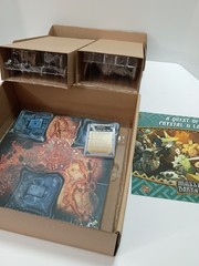 Lot Of Massive Darkness Board Game Base & Expansions C-Mon Complete!!!!