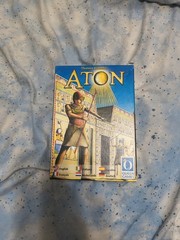 Aton (Board Game, 2005) Strategy Ancient Religious Egypt 2 Player COMPLETE