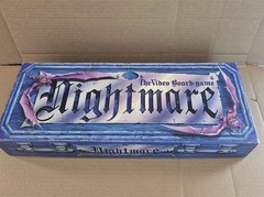 Vintage 1991 Chieftain Games Nightmare Video Board Gane VHS Complete