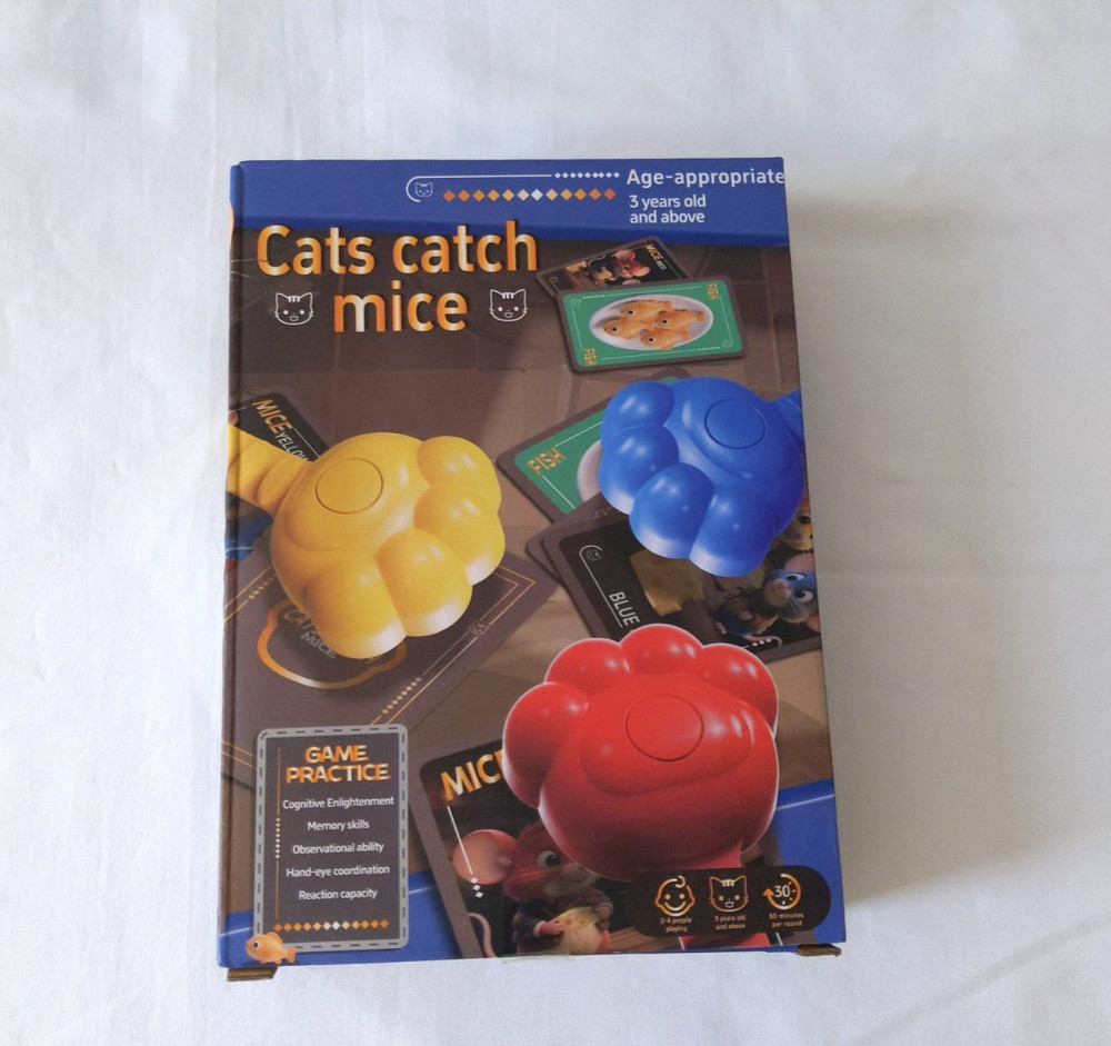 Cats Catch Mice Board Games 2025 Fun Family Kids Game Indoor Travel Camping 3+