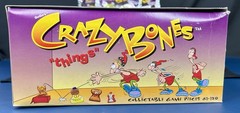 10 Sealed Packs GoGo’s Crazy Bones Things & Empty Display Box