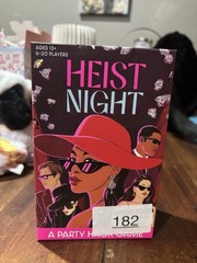 Heist Night Board Game, w/ Real Fake GEM, Funko Party Hack 6-20 Players Ages 13+