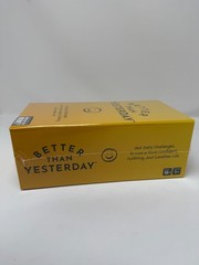 Better Than Yesterday 365 Daily Challenges Life Fullfilling Game NEW Sealed