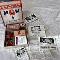 Vintage Monopoly Collection Lot 1930s Parker Bros Sets + 1970s Complete Game