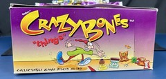 10 Sealed Packs GoGo’s Crazy Bones Things & Empty Display Box