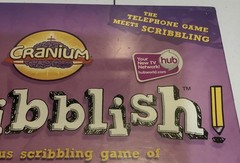 Cranium Scribblish Board Game Hasbro Family Picture Drawing Play Telephone NEW