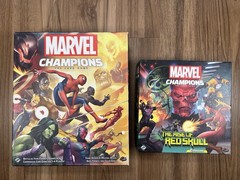 Marvel Champions The Card Game + Rise of Red Skull Expansion
