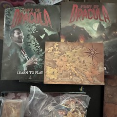 Fantasy Flight Games Fury of Dracula Board Game 2-5 Players 14+ Horror 2010