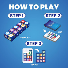 The Uzzle 3.0 Board Game Family Block Puzzle Game for Kids & Adults Ages 4+