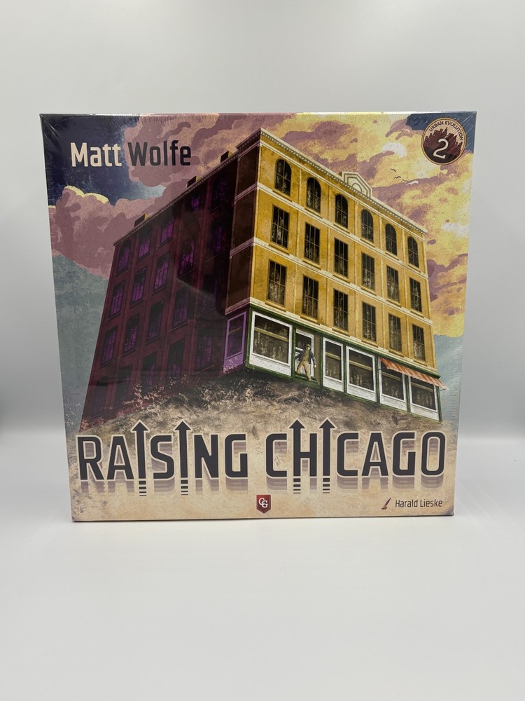 NEW SEALED Raising Chicago Board Game by Capstone Games