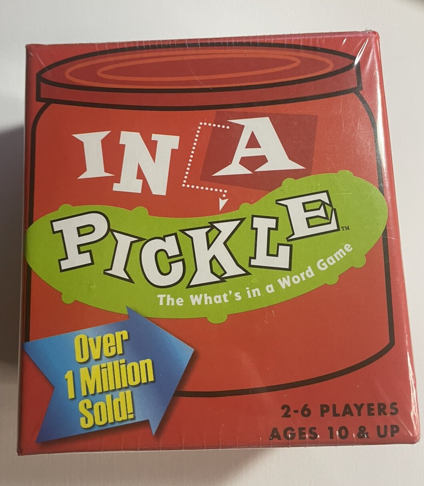 In A Pickle Word Card Game NEW/SEALED Fun Entertaining Creative Thinking