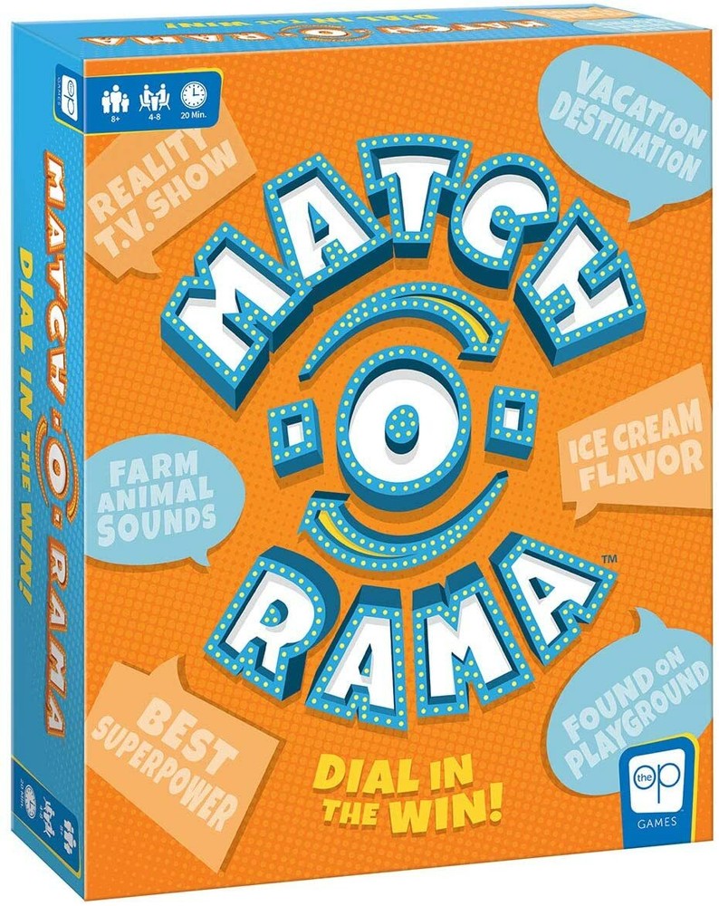 Match-O-Rama Family Board Game Press-Your-Luck Fast Paced Party Game Brand New
