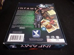 Board Games – Mercury Games Infamy – Complete – Excellent Condition