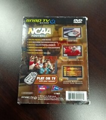 Snap TV Official NCAA Football Trivia DVD Game Play On TV 2005 Fast Shipping