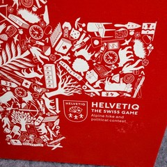 HELVETIQ The Swiss Game 2009 Board Game English Bruno Cathala Sealed Cards Read