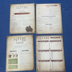Scythe Board Game (2015 Stonemaier Games), Excellent Condition, *Read