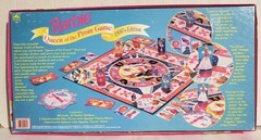 Vtg 1991 Barbie Queen Of The Prom Board Game COMPLETE 1990’s Edition Golden Game