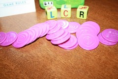 LCR Wild Dice Game – Left Right Center – Wild & Unpredictable -George & Co. 2012