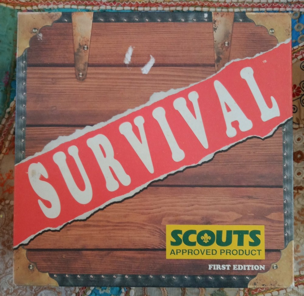 Survival Scouts Approved Board Game 1st Edition Self Help Common Sense Skills