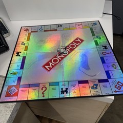 Vintage Monopoly Millennium Edition Parker Brothers Complete Collector’s Tin