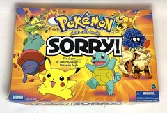 Vintage 2000 Pokémon SORRY! Board Game Hasbro COMPLETE See Photos