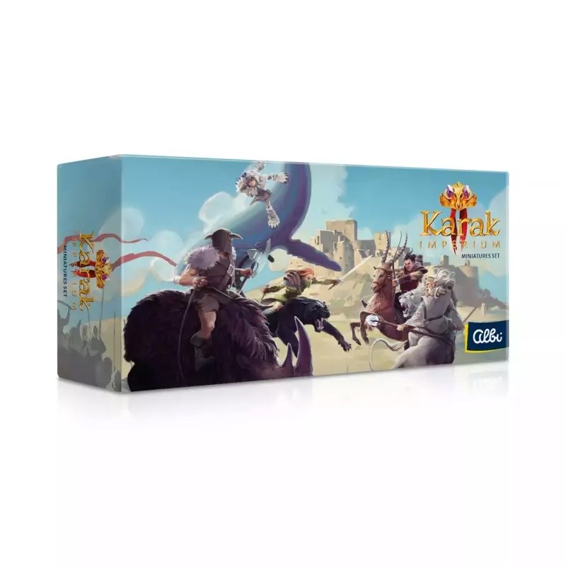 Zestaw 6 figurek bohaterów do gry Karak 2 Imperium figurki Albi