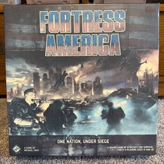 Fortress America Board Game 2nd Second Edition Fantasy Flight Games UNPUNCHED