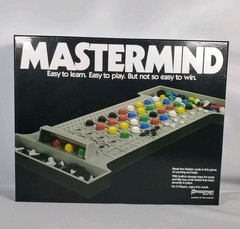 Pressman Retro Mastermind Game Memory Strategy Board Game OPEN BOX Sealed Parts