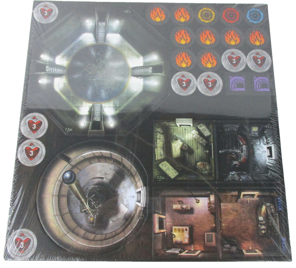 CTHULHU: Death May Die TILE & TOKEN SHEETS C-Mon SEALED NEW!!