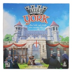 Walls of York Medieval City Building Puzzle Board Game