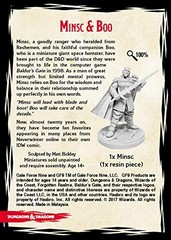 D&D Collector’s Series Minsc and Boo, Multicolor