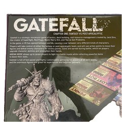 Gatefall Chapter One: Fantasy Vs Post-Apocalyptic Board Game Jack Dire Studios
