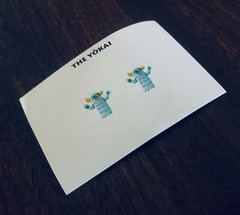 Machi Koro Legacy (Yokai Visitor Stickers For Dice) Replacement Game Pieces