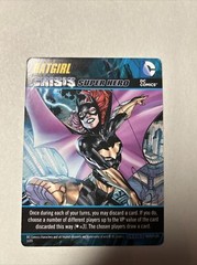 2015 DC Comics Crisis 2 Deck Game Batgirl Oversize Crisis Super Hero Card!