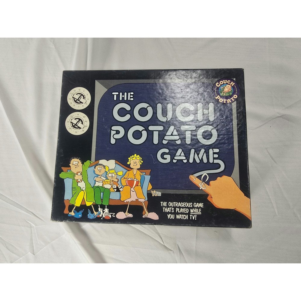 1987 Couch Potato Game by TDC Games New Open Box Complete Party TV Commercials