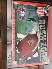 NFL Rush Zone Board Game All 32 Football Teams Included Missing One Goal Pole