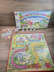 1986 My Little Pony Board Game Milton Bradley Rare Vintage