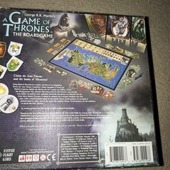 George R. Martin Game of Thrones and Expansion Clash of Kings board game