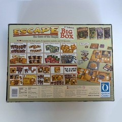 Escape – The Curse of the Temple 2nd Edition Board Game Big Box with 10 Queenies