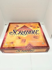 Milton Bradley 4034 Scrabble Deluxe Edition Board Game Complete 1999