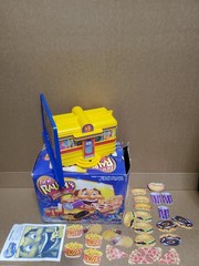 Eat at Ralph’s 1992 Motorized Fast Food Game Milton Bradley Tested (Incomplete)