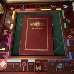 Monopoly Collector’s Edition 1991 Franklin Mint Wooden Luxury Board Game