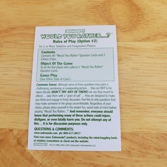 Would You Rather Card Game Zobmondo 160 Questions Ages 12 And Up Fun Icebreaker