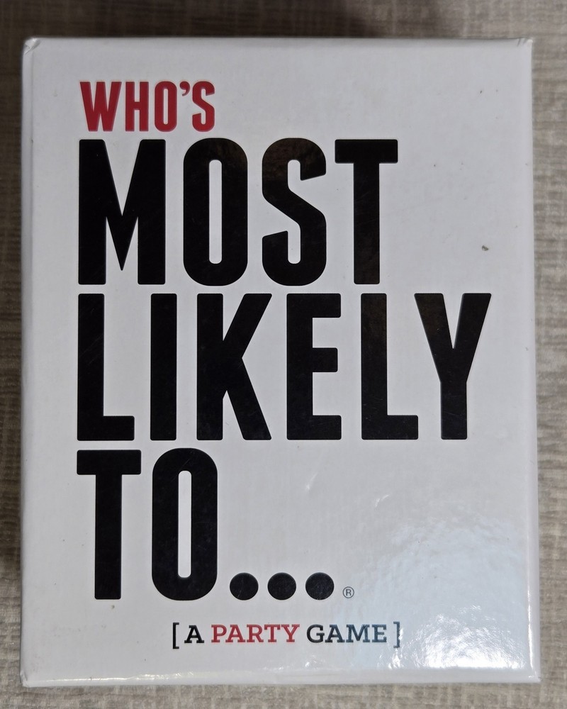 Who’s Most Likely to… A Party Game by Drunk Stoned Stupid Games