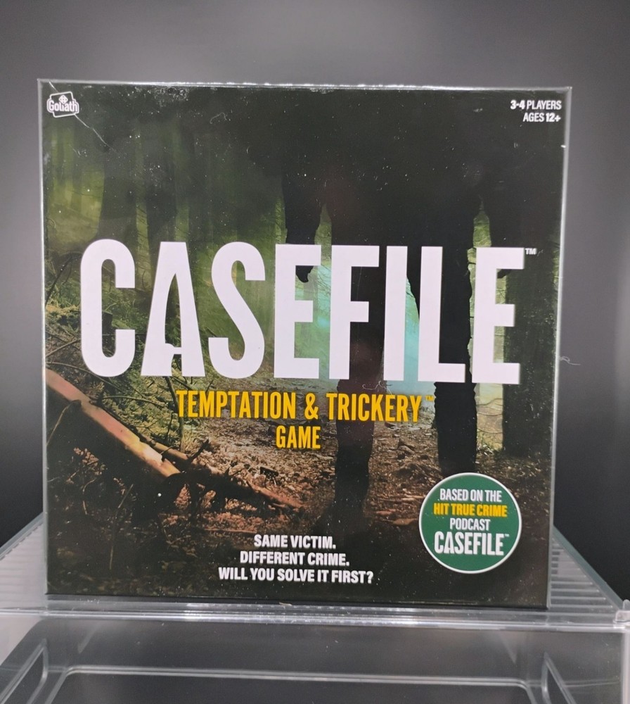 Casefile Temptation & Trickery Game 3-4 Players Ages 12+