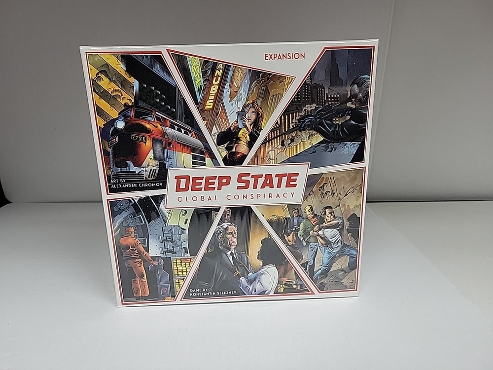 Deep State: Global Conspiracy expansion by Crowd Games NEW